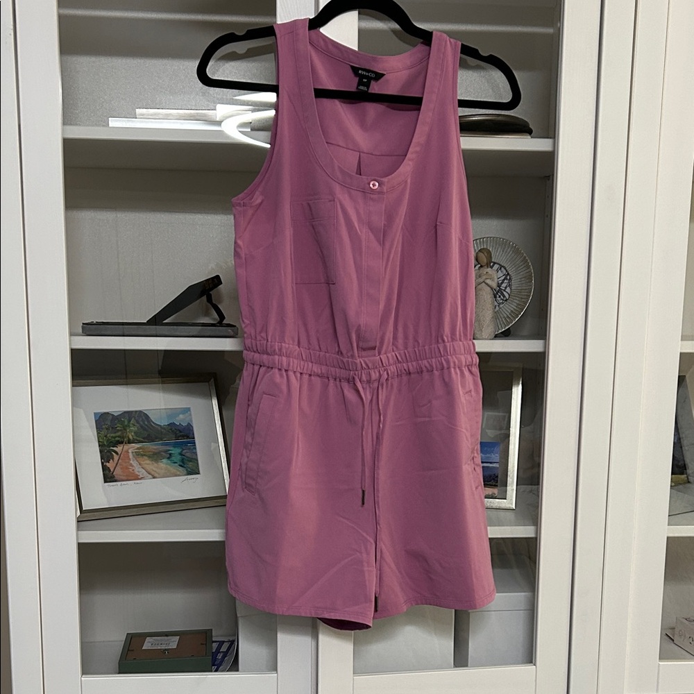 RW&CO. Sleeveless Pink Romper